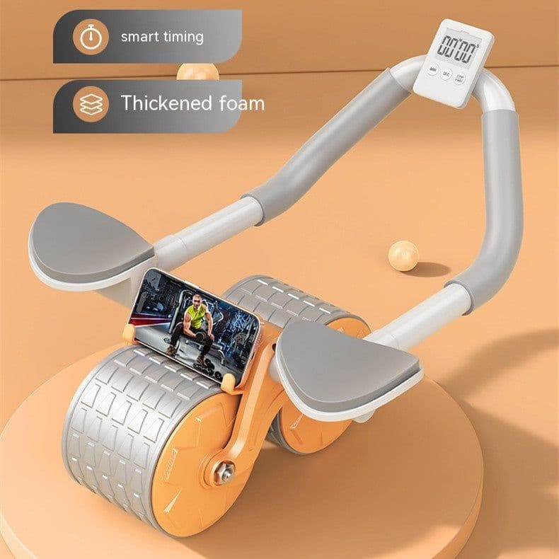 image-Elbow Support Abdominal Wheel Fitness Belly Rolling Machine Belly-flattening Tool