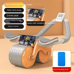 image-Elbow Support Abdominal Wheel Fitness Belly Rolling Machine Belly-flattening Tool