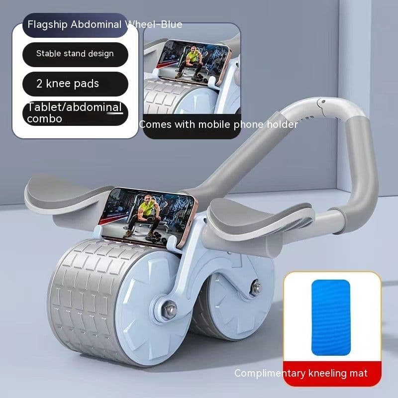 image-Elbow Support Abdominal Wheel Fitness Belly Rolling Machine Belly-flattening Tool