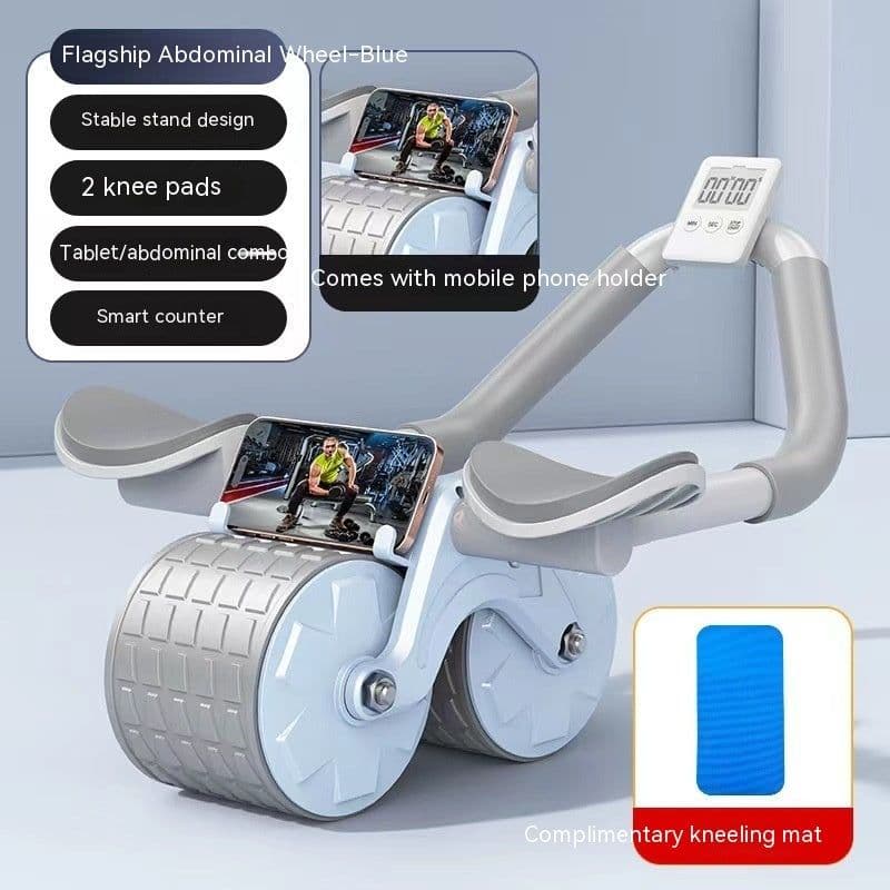 image-Elbow Support Abdominal Wheel Fitness Belly Rolling Machine Belly-flattening Tool