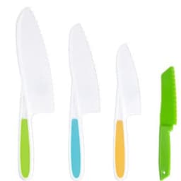 image-Children's Plastic Birthday Cake Stand Knife Toy Suit