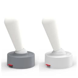 image-Toggle Light Indoor Bedroom Bedside Atmosphere Light Silicone USB Rechargeable Wall Light Silicone Small Night Lamp Decoration Home Decor
