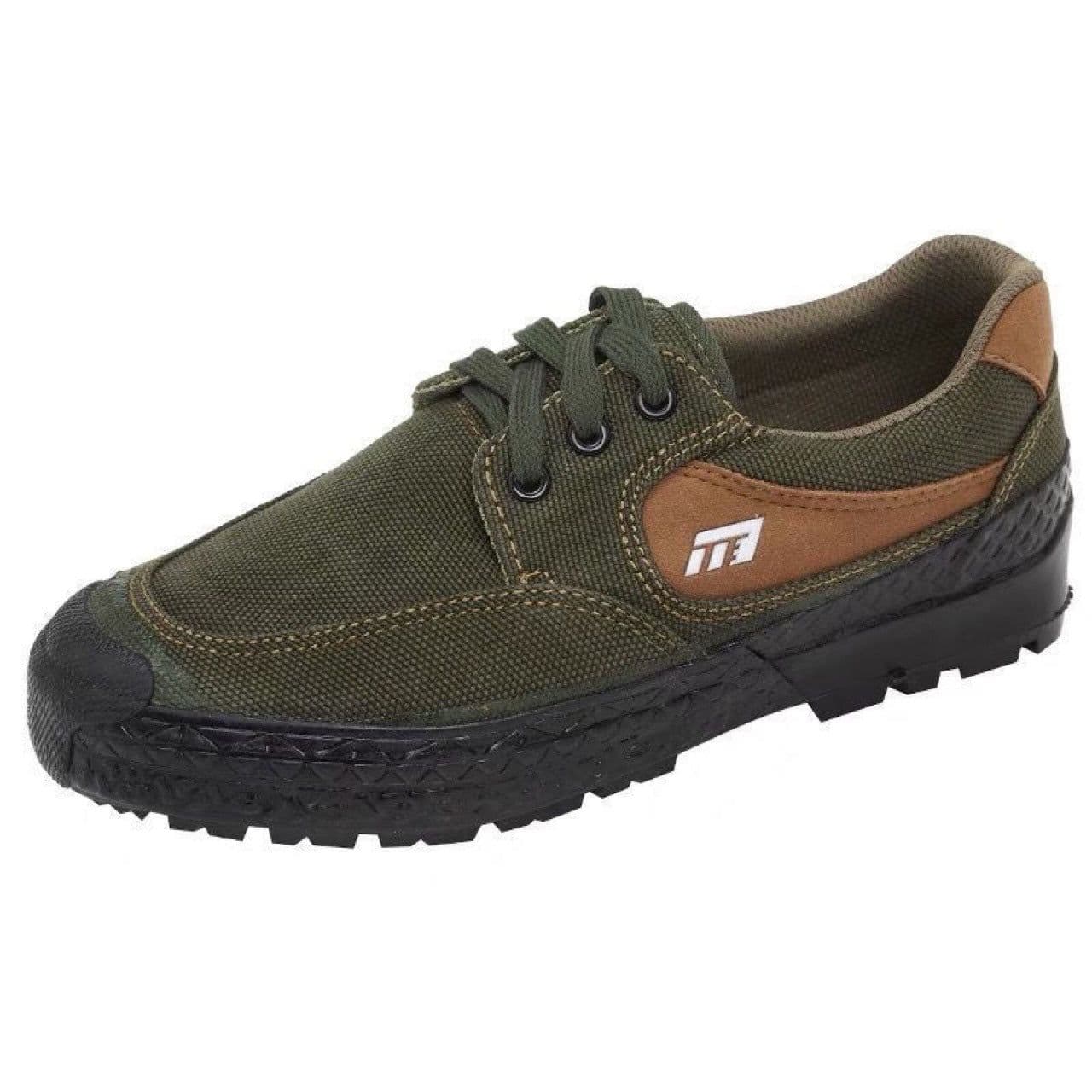 image-Anti Slip And Breathable Canvas Safety Shoes