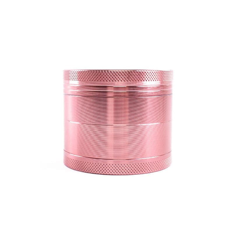 image-In Stock Aluminum Alloy Smoke Remover Flat Four-layer Metal Grinder