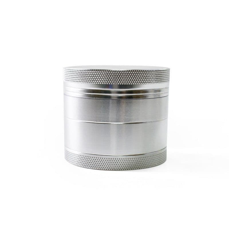 image-In Stock Aluminum Alloy Smoke Remover Flat Four-layer Metal Grinder