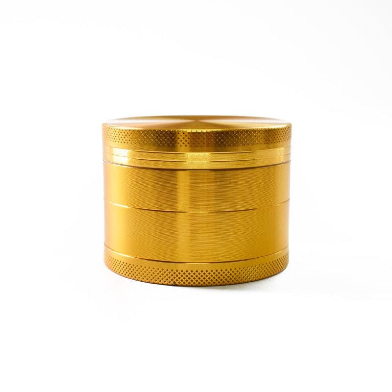 image-In Stock Aluminum Alloy Smoke Remover Flat Four-layer Metal Grinder