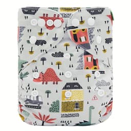 image-Cloth Diaper Waterproof Leak-proof Baby Washable