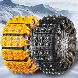 image-Factory Direct Sales Car Tire Emergency Type Universal Rubber Beef Tendon Snow Nonskid Chain