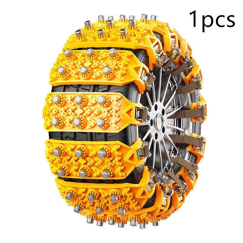 image-Factory Direct Sales Car Tire Emergency Type Universal Rubber Beef Tendon Snow Nonskid Chain