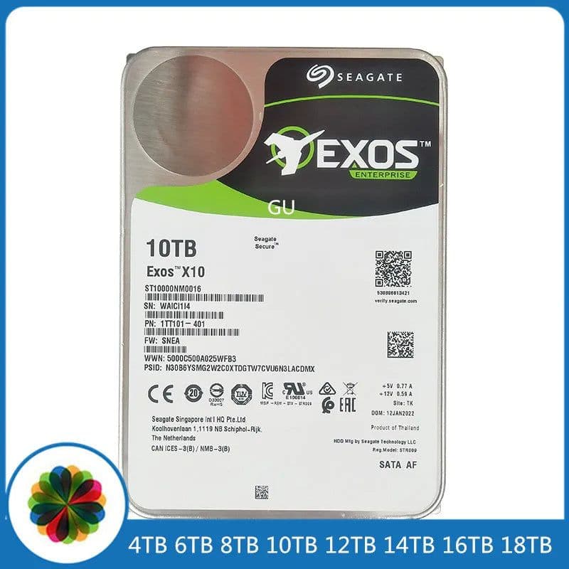 image-ST10000NM0086 Monitoring Server Game Hall Enterprise Helium Mechanical Hard Disk