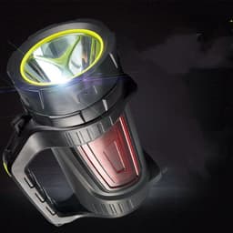 image-Flashlight Outdoor Strong Light LED High-power Patrol Emergency Portable Searchlight