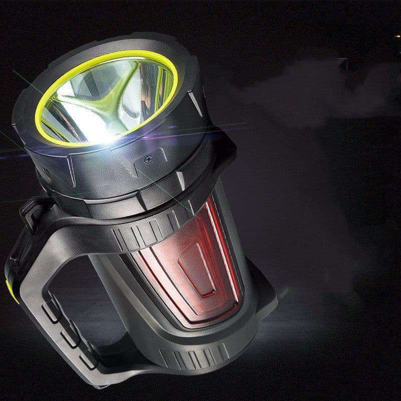 image-Flashlight Outdoor Strong Light LED High-power Patrol Emergency Portable Searchlight