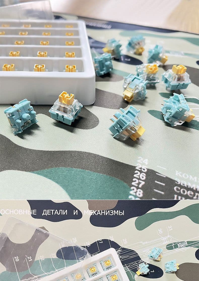 image-Tiger Mo Sea Salt Lemon PRO Keyboard Shaft Body