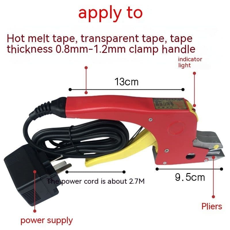 image-Buckle-free Hot Melt Packer Suit Portable And Easy To Operate