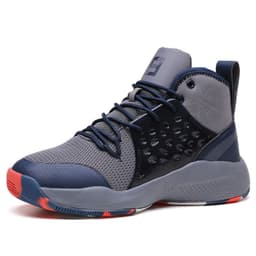 image-Student Running Sports Basketball Shoes Lightweight High Top