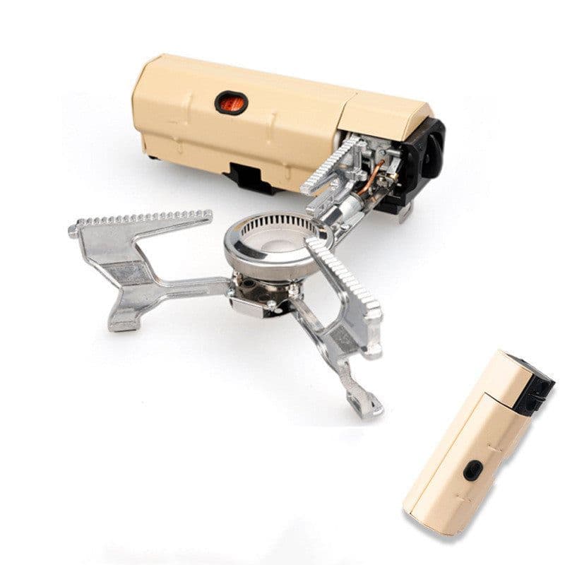 image-Camping Gas Stove Portable Folding Cassette Stove Outdoor Hiking BBQ Travel Cooking Grill Cooker Gas Burner Food Heating Tool Kitchen Gadgets