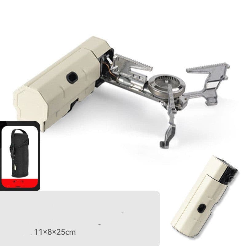 image-Camping Gas Stove Portable Folding Cassette Stove Outdoor Hiking BBQ Travel Cooking Grill Cooker Gas Burner Food Heating Tool Kitchen Gadgets