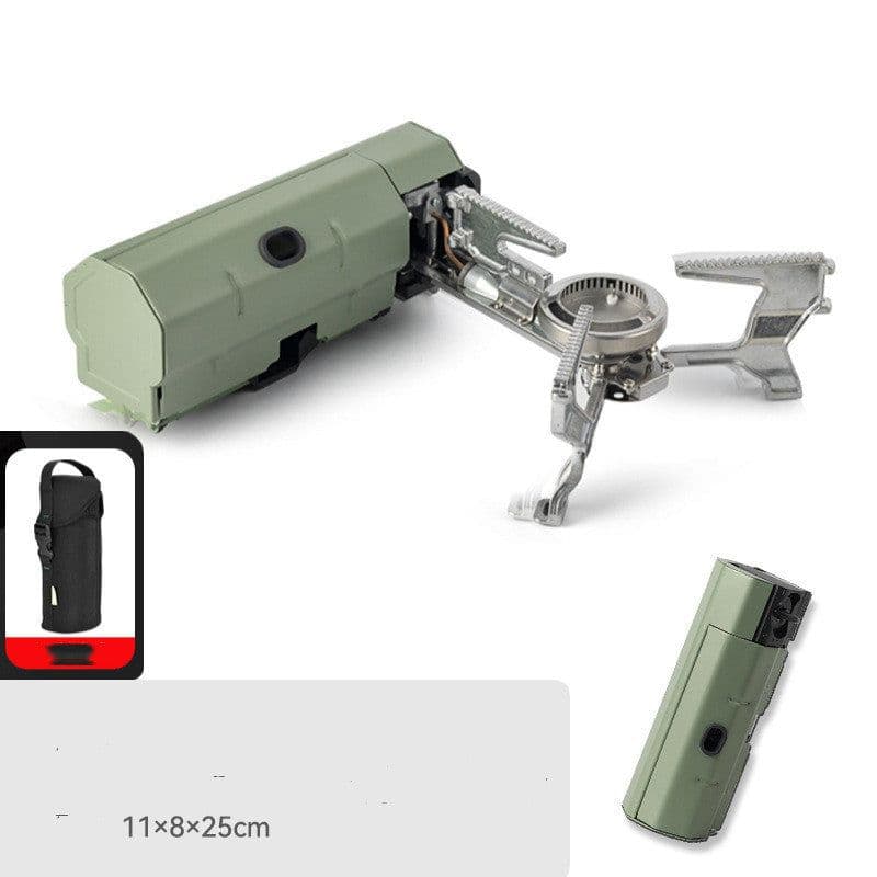 image-Camping Gas Stove Portable Folding Cassette Stove Outdoor Hiking BBQ Travel Cooking Grill Cooker Gas Burner Food Heating Tool Kitchen Gadgets