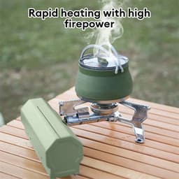 image-Camping Gas Stove Portable Folding Cassette Stove Outdoor Hiking BBQ Travel Cooking Grill Cooker Gas Burner Food Heating Tool Kitchen Gadgets