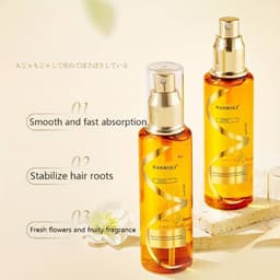 image-Perfume Soft Hair Care Essential Oil To Improve Dry And Frizz Wash-free Anti-static Spray