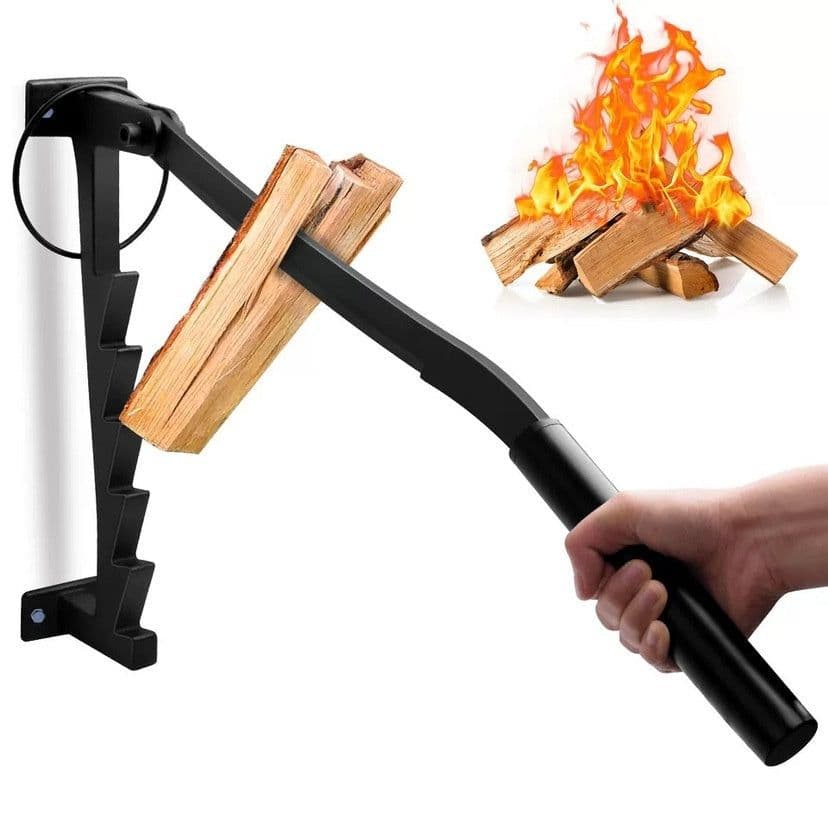 image-Firewood Chopper Hanging Ornaments Firewood Splitter Outdoor Camping Household Safety