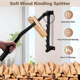 image-Firewood Chopper Hanging Ornaments Firewood Splitter Outdoor Camping Household Safety