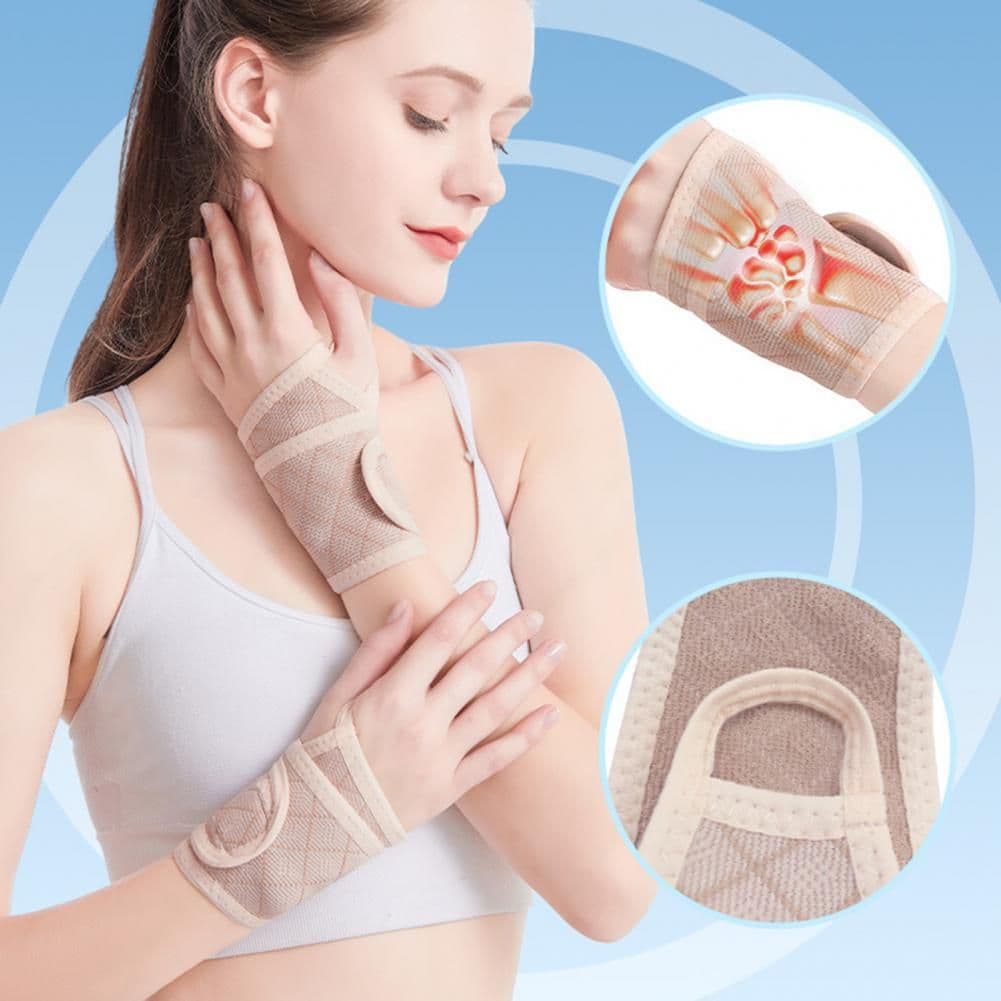 image-Wrist Brace Carpal Tunnel For Men And Women Fit, Lightweight Adjustable Wrist Support Brace For Tendinitis, Sprains Arthritis, Pain Relief, Compression Wrist Wrap For Sports, Workout And Daily Use