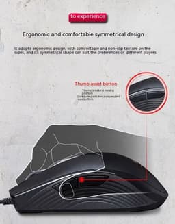 image-Extremely Unknown Pulse RGB Wired Gaming Mouse Applicable To E-sports Pulsefirecore