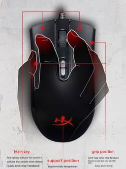 image-Extremely Unknown Pulse RGB Wired Gaming Mouse Applicable To E-sports Pulsefirecore