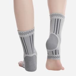 image-Graphene Ankle Brace, Warm Ankle Support Ankle Compression Sleeve Foot & Ankle Brace Socks For Sprained Ankle Compression Sleeve - Ankle Support For Women & Men - Tendonitis & Arthritis Ankle Brace