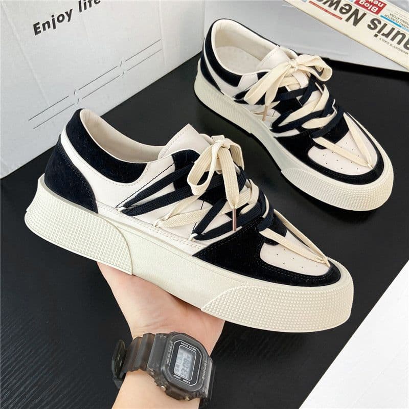 image-Men's Fashion Casual Exercise Breathable Sneakers