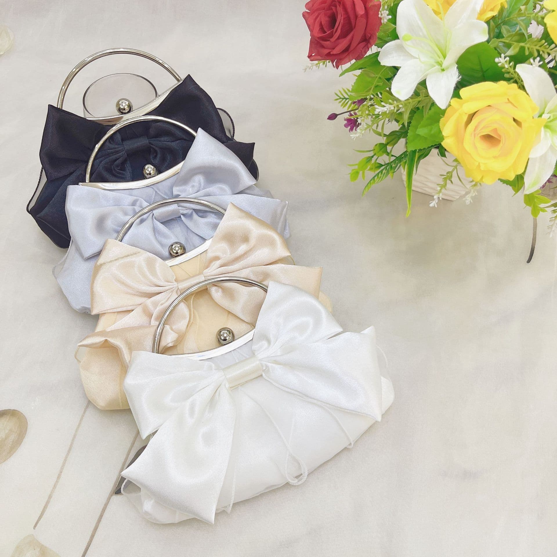 image-Bag Pearl Chain Han Chinese Clothing Cheongsam Handbag For Women