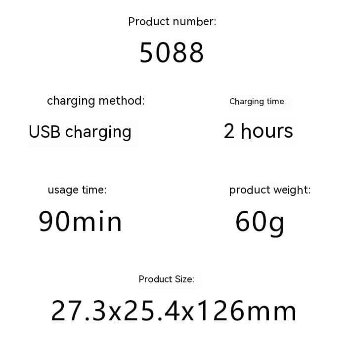 image-New Electric Nose Hair Trimmer Grade High Speed Motor