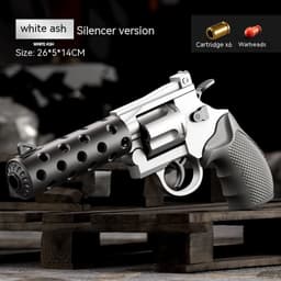 image-Mechanical Continuous Hair Left Wheel Children Toy Gun