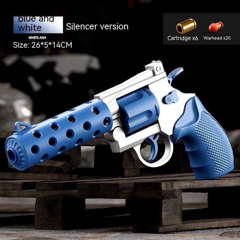 image-Mechanical Continuous Hair Left Wheel Children Toy Gun