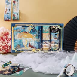 image-And Paper Adhesive Tape Gold Foil Stickers Combination Cultural Creative Panda