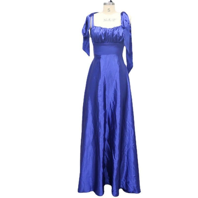 image-Fashion Sleeveless Camisole Gown Bridesmaid Evening Dress Dress Women