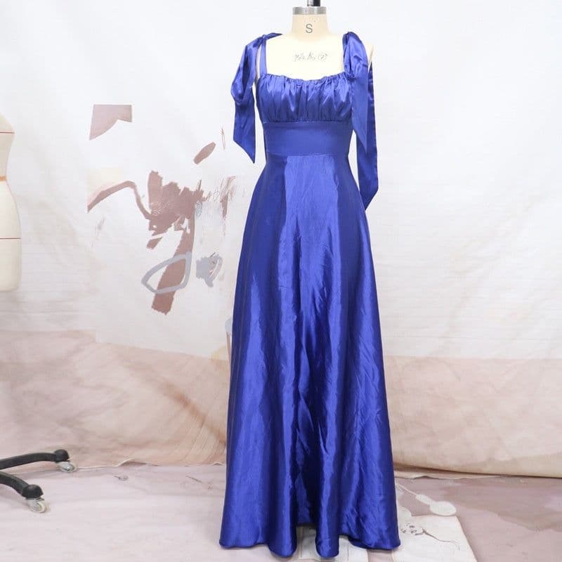 image-Fashion Sleeveless Camisole Gown Bridesmaid Evening Dress Dress Women
