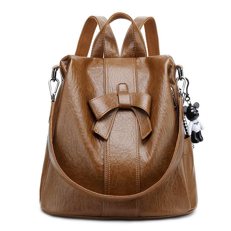image-Women's Backpack New Korean Style Fashion Multipurpose Cute Bow Travel