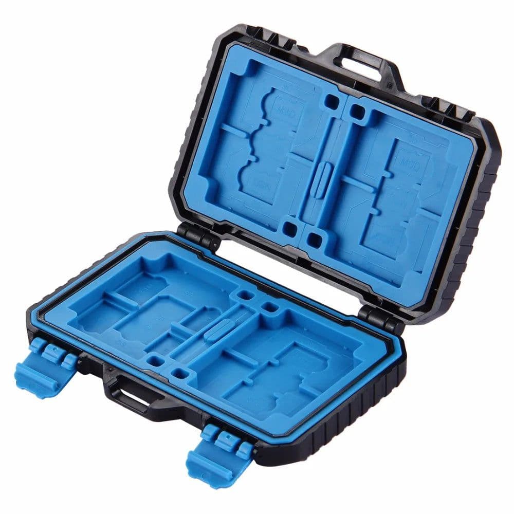 image-Fat Cow Camera Storage Cassette Waterproof Memory Card Storage Box