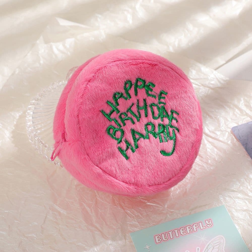 image-Simple Mini Plush Cosmetic Bag Women