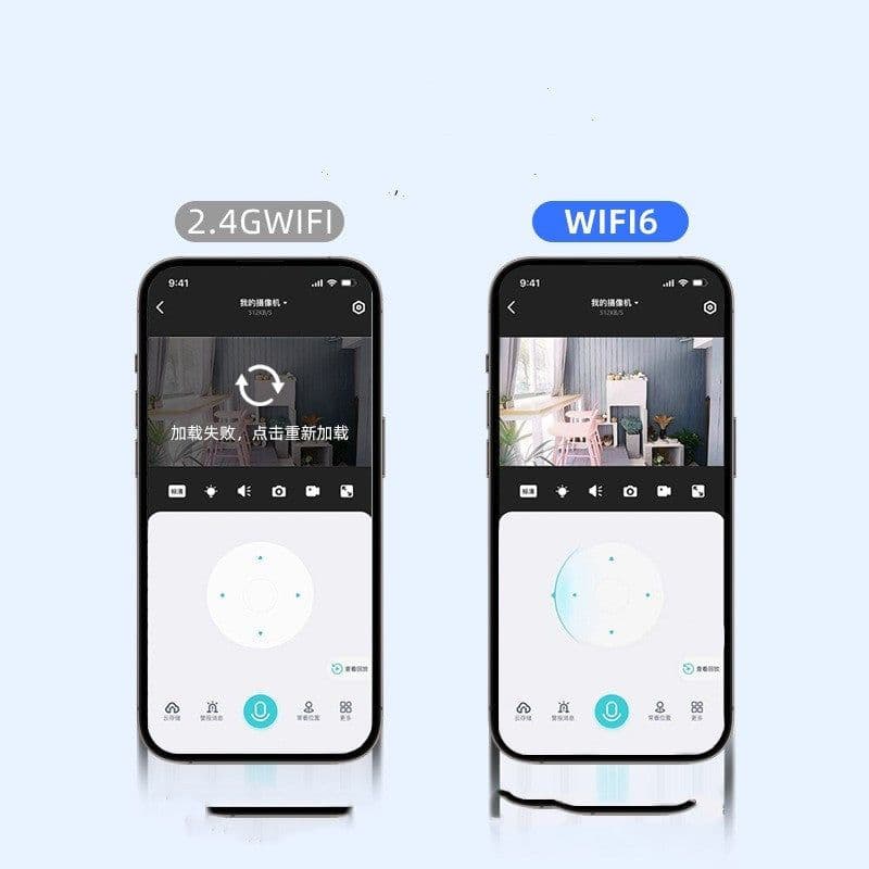 image-Dual-screen Camera Home Remote Mobile Phone Wireless Indoor Monitor