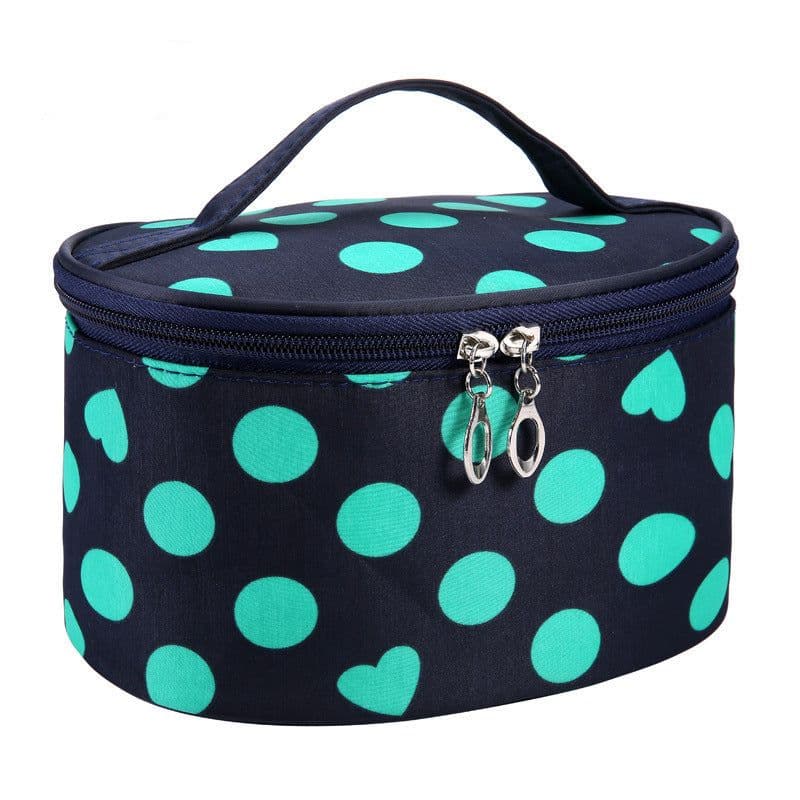 image-European And American Polka Dot Simple Cosmetic Bag
