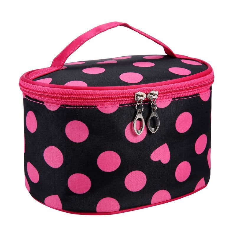 image-European And American Polka Dot Simple Cosmetic Bag