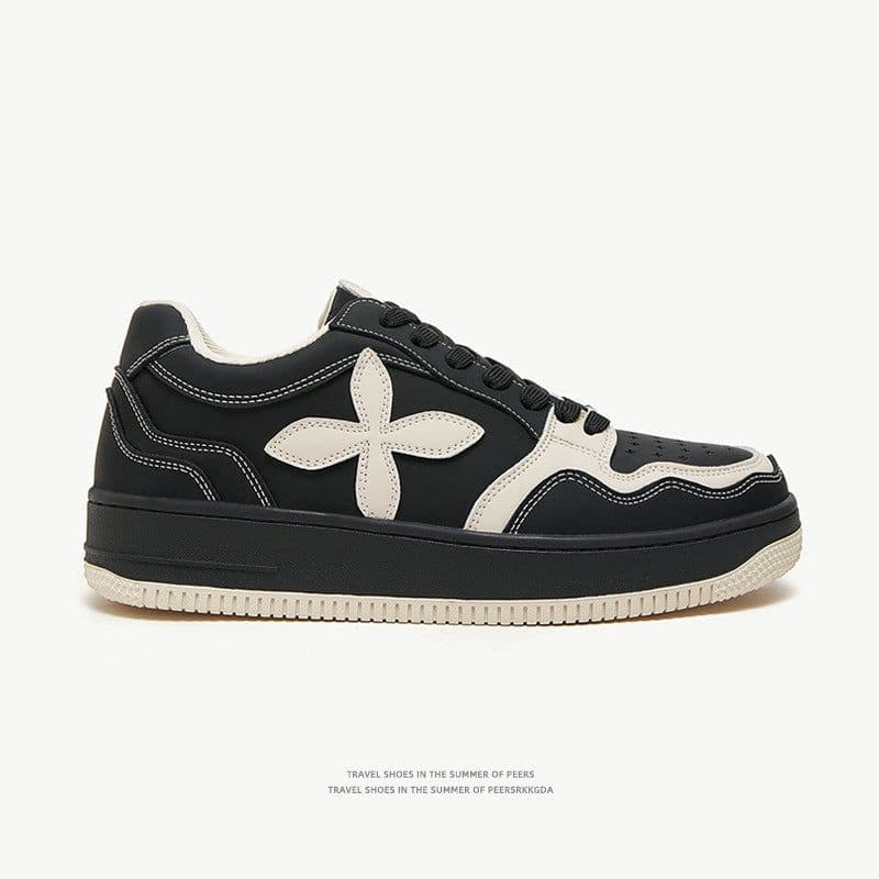 image-Men's Shoes Thick Sole Increased Men's Fashion Shoes Niche White