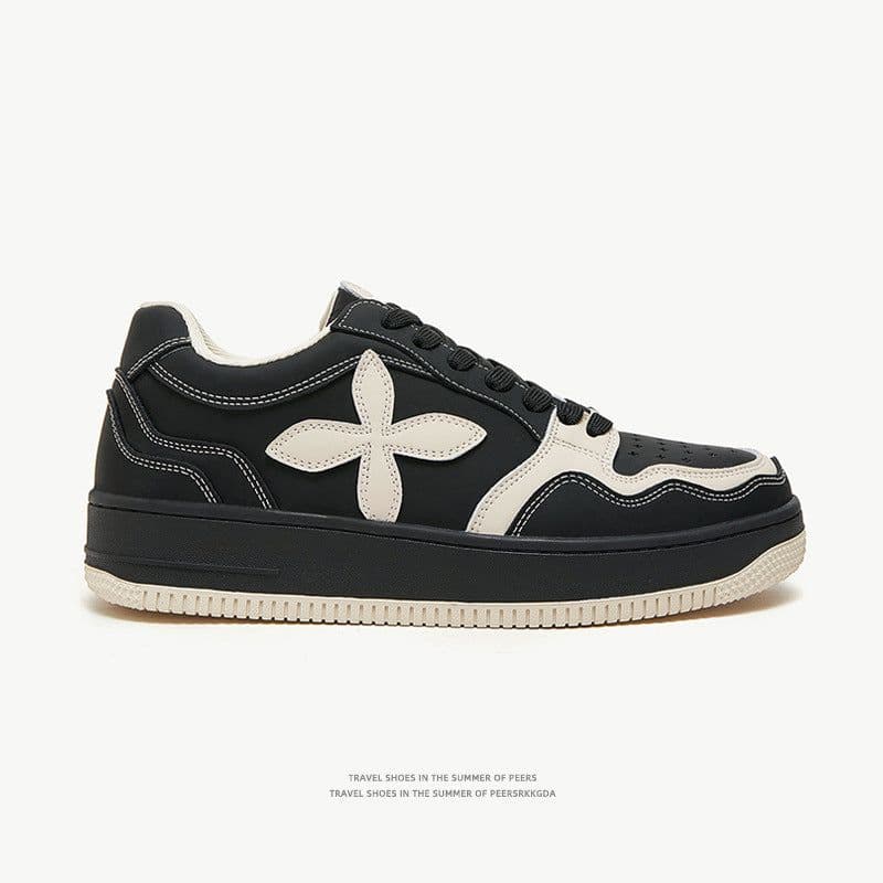image-Men's Shoes Thick Sole Increased Men's Fashion Shoes Niche White