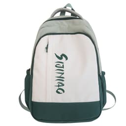 image-Women's Middle School And College Students Contrast Color Japanese Minority Large Capacity Backpack Simple