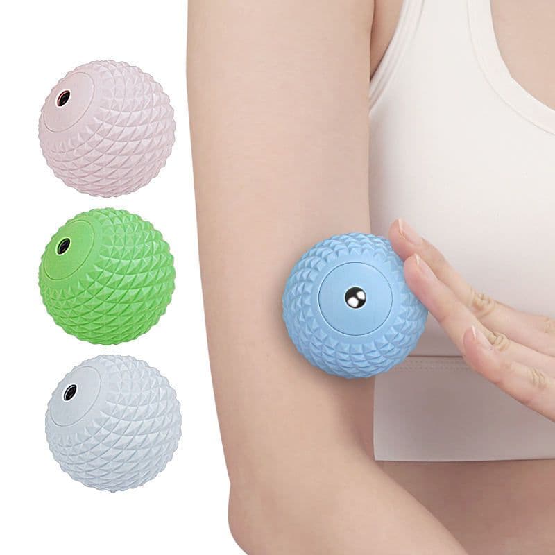 image-High-Quality Massage Ball For Pain Relief Back Massager Fitness Exercise Magnetic Massage Ball Massage Ball Set - Trigger Point Ball - Muscle Relief For Back, Neck, Shoulder, Foot Pain