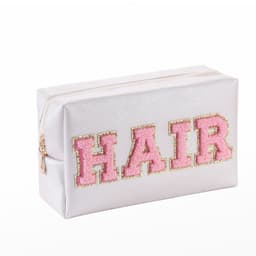 image-Towel Embroidery Letter Sticker Makeup Outdoor Travel Toiletry Bag