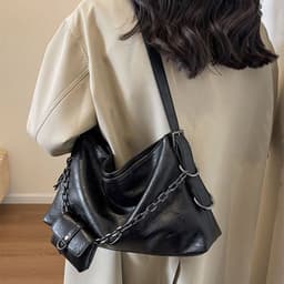 image-Women's Bags With Small Wallet Fashion Retro Chain Shoulder Bag